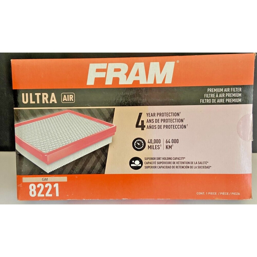FRAM ULTRA AIR FILTER 8221 GM 40K  NEW